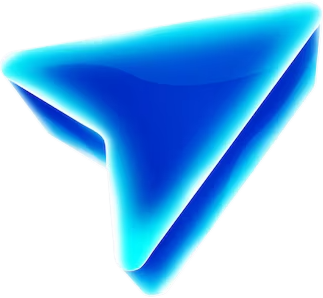 파란색 그라데이션이 적용된 문의하기 아이콘